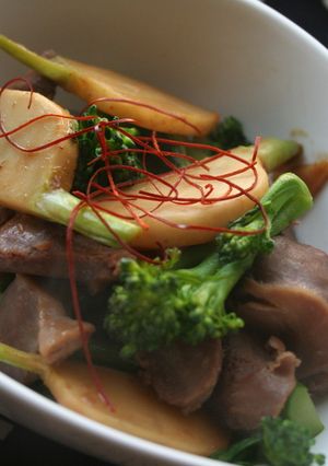 砂肝とかぶのゴマ風味ポン酢-レシピのメイン写真