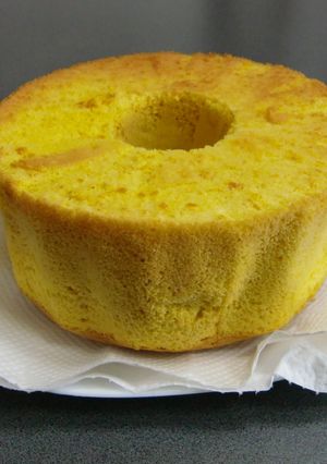 ホットケーキミックスでかぼちゃシフォン♪-レシピのメイン写真