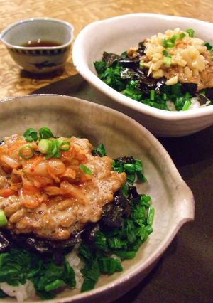 ＊贅沢な納豆丼(キムチ＆メンマ)＊-レシピのメイン写真