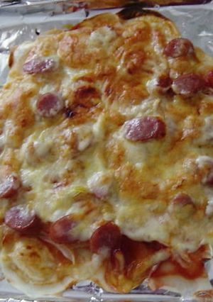 ピザ生地なくても　ポテトピザ♪-レシピのメイン写真