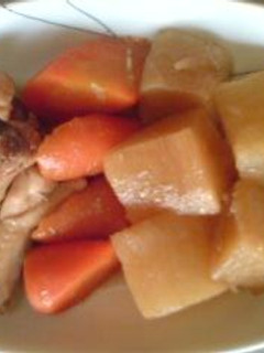炊飯器で大根と手羽煮-レシピのメイン写真