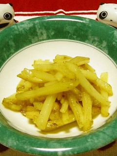 じゃがいものカレーきんぴら お弁当にも-レシピのメイン写真