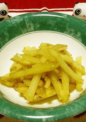 じゃがいものカレーきんぴら お弁当にも-レシピのメイン写真