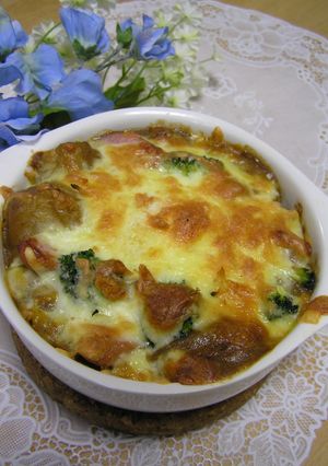 ✿焼きカレー✿~残り物のカレーが大変身♫ランチにも-レシピのメイン写真