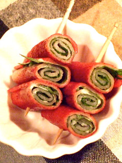 お弁当に♪カニカマと大葉の巻きもの-レシピのメイン写真