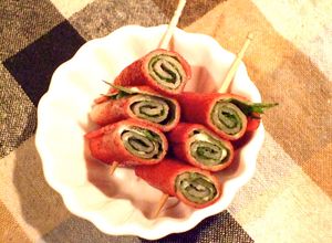 お弁当に♪カニカマと大葉の巻きもの-レシピのメイン写真
