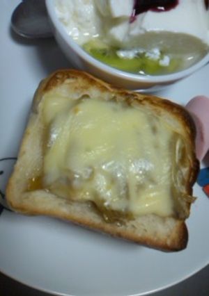 生姜チーズトースト-レシピのメイン写真
