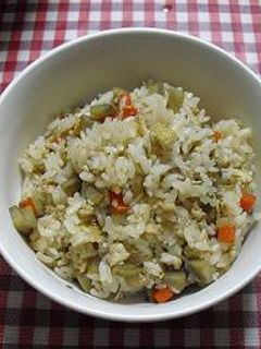 トリごぼうのまぜゴハン (鍋炊き)-レシピのメイン写真