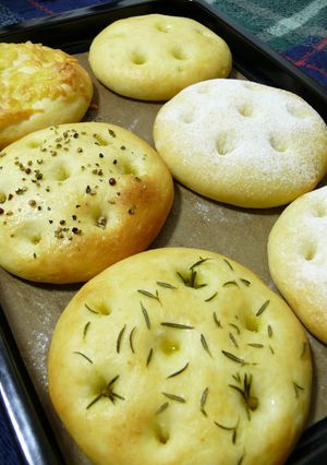 もちもちポテトのフォカッチャ-レシピのメイン写真