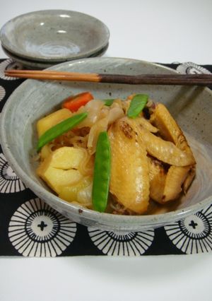 鶏手羽じゃが-レシピのメイン写真