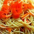 にんじんのフルーツパスタ