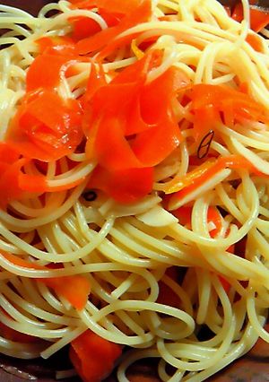 にんじんのフルーツパスタ-レシピのメイン写真