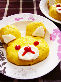 キャラ弁にも!簡単リラックマオムライス♥-レシピのメイン写真