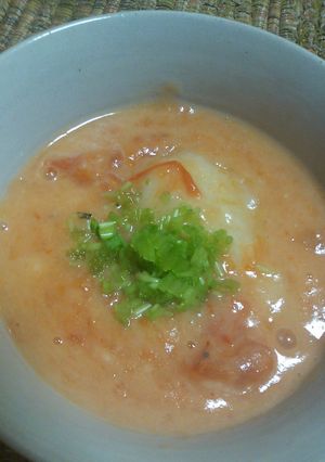 トマト白みそ雑煮-レシピのメイン写真