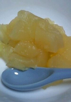 離乳食にも使える煮りんご♪-レシピのメイン写真