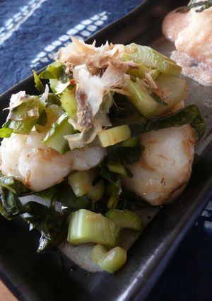 おもちの美味しい食べ方～野沢菜＆おかか～-レシピのメイン写真