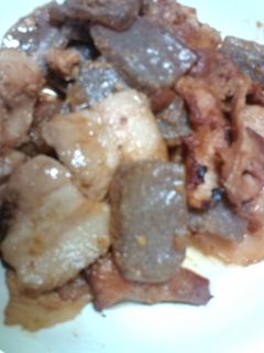 豚肉とこんにゃくの味噌炒め-レシピのメイン写真