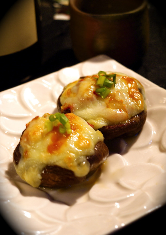 簡単おつまみ！椎茸キムチのチーズ焼き-レシピのメイン写真