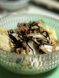 塩こんぶで簡単白菜サラダ-レシピのメイン写真