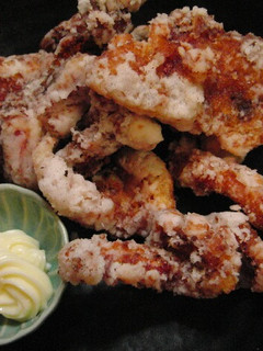 ♡おつまみに♪ ゲソと甲のキムチ揚げ♡ -レシピのメイン写真