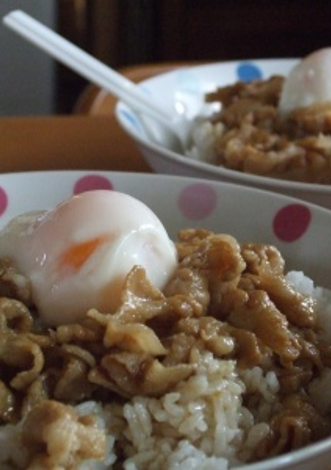 豚しょうが焼き丼-レシピのメイン写真