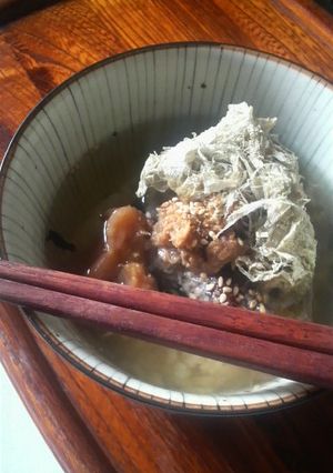 鯛茶風鮪の山わさび茶漬-レシピのメイン写真