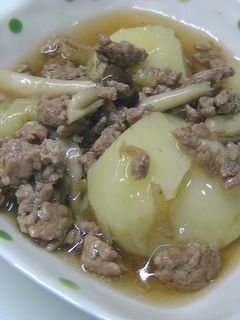 おじゃが♪豚ひき肉のあんかけ-レシピのメイン写真