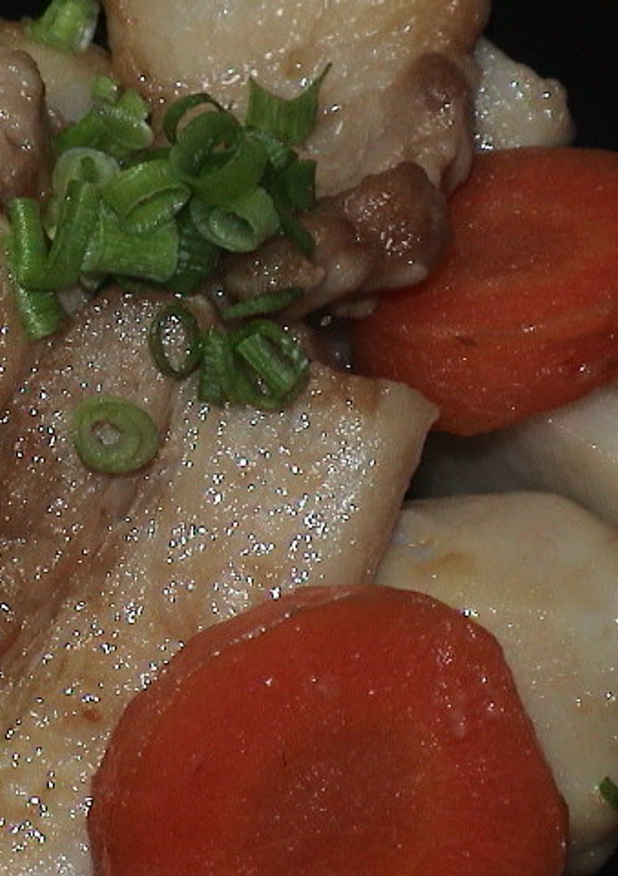 里芋と豚肉の照り焼き風煮もの-レシピのメイン写真