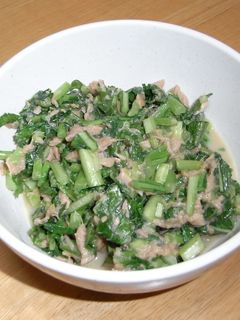 簡単でごめんね!かぶの葉 de 和え物-レシピのメイン写真
