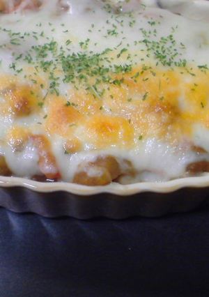 きのこたっぷり★カレーグラタン-レシピのメイン写真