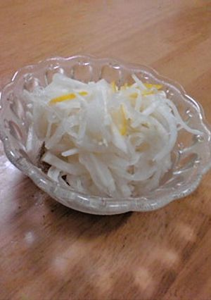 子供も大好き（＊’’＊）ゆず大根♪-レシピのメイン写真