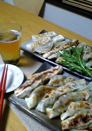うまっ!調味料いらずのおつまみ餃子-レシピのメイン写真