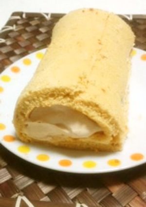 しっとりふんわりロールケーキ-レシピのメイン写真