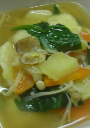 すいとん韓国料理Ver.（スジェビ）-レシピのメイン写真