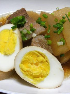 簡単!豚角煮風大根甘辛煮-レシピのメイン写真