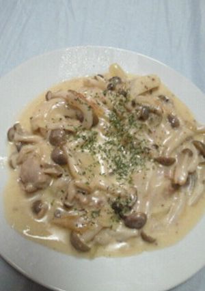 チキンソテー　きのこクリームソース　-レシピのメイン写真