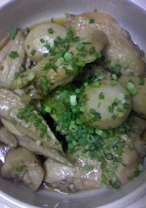 手羽先と里芋の煮物☆簡単♪1・2・3-レシピのメイン写真