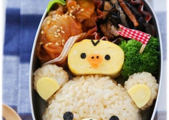 リラックマおにぎり＊キャラ弁 by Mai＊Mai 【クックパッド】 簡単 