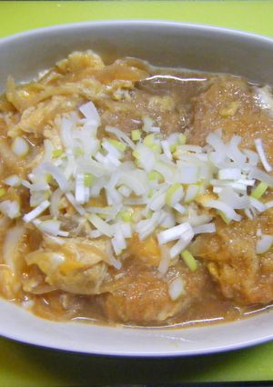 ヒレカツのカツとじ-レシピのメイン写真