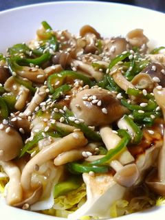 餃子の甘酢きのこあんかけ-レシピのメイン写真