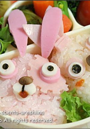ウサビッチ弁当-レシピのメイン写真