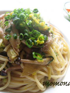 和風♪きのこと白菜の和風パスタ*-レシピのメイン写真