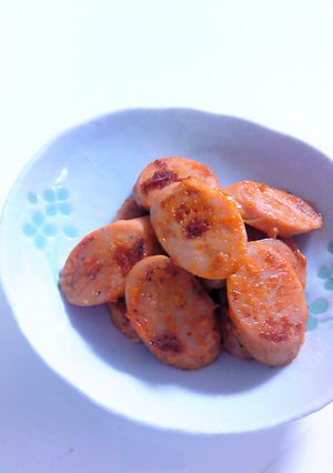 おさかなソーセージのコチュマヨ焼き-レシピのメイン写真