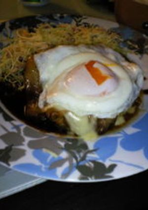簡単目玉焼き＆チーズのせ照り焼きチキン♪-レシピのメイン写真
