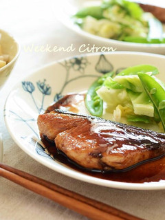 ぶりのバルサミコ照り焼き-レシピのメイン写真