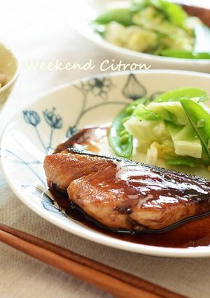 ぶりのバルサミコ照り焼き-レシピのメイン写真