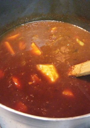 黒にんにくカレー-レシピのメイン写真