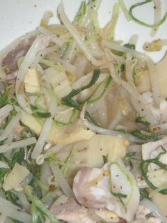 水菜ともやしのスパイシーソルト炒め-レシピのメイン写真
