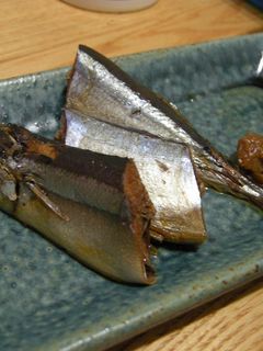 さんまの丸干しで梅煮-レシピのメイン写真
