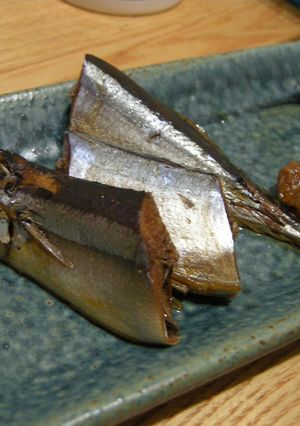さんまの丸干しで梅煮-レシピのメイン写真